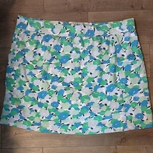 Denim And Company D & Co. "French Terry" Skort 2X.